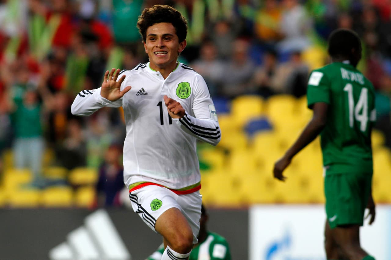 Kevin Magaña aprovechó los descuidos defensivos en el encuentro y rápidamente puso al Tri al frente a los 7 minutos de juego.