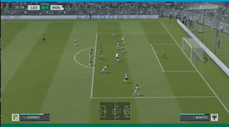 Con Nicolas Sosa en los controles del León y E Cantú por parte de Monterrey, nos regalraon un partidazo intenso en el cual Rayados siempre tuvo la ventaja pero la fiera no se dejó y en los últimos minutos logró realizar el empate para su equipo; ambos se llevan tres puntos.