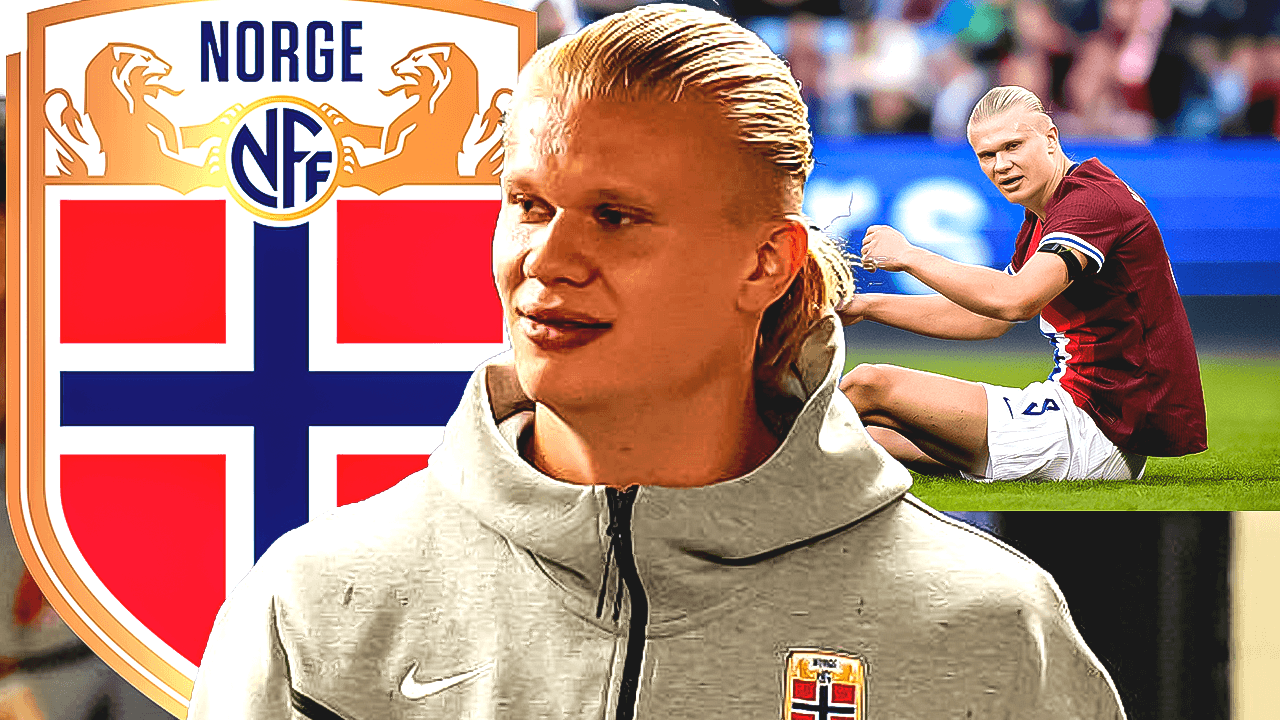 Haaland sufre accidente en plena concentración con Noruega 