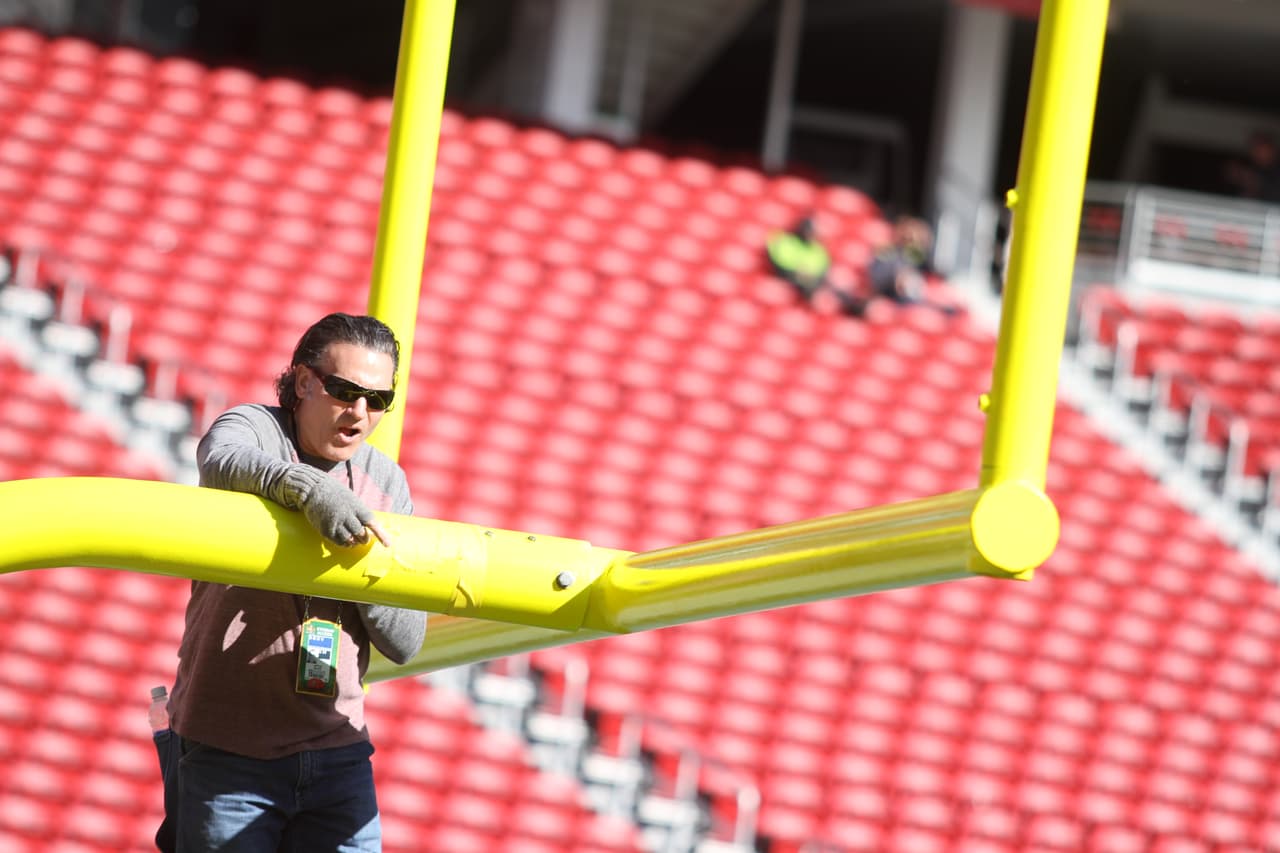 La casa de San Francisco 49ers se prepara para el duelo Carolina - Denver.
