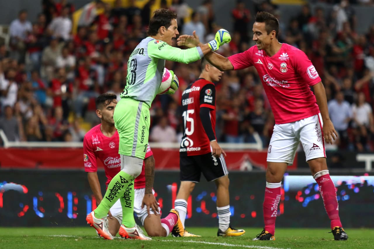 Décima fecha: Atlas cayó 0-1 contra Morelia en el estadio Jalisco de Guadalajara.