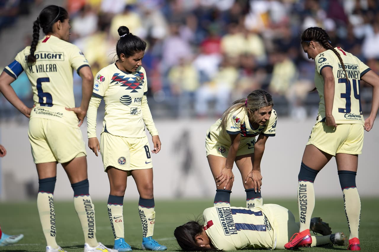 Partido vibrante de ida y vuelta entre el América y el Toluca en la Liga MX Femenil, por la Jornada 8.