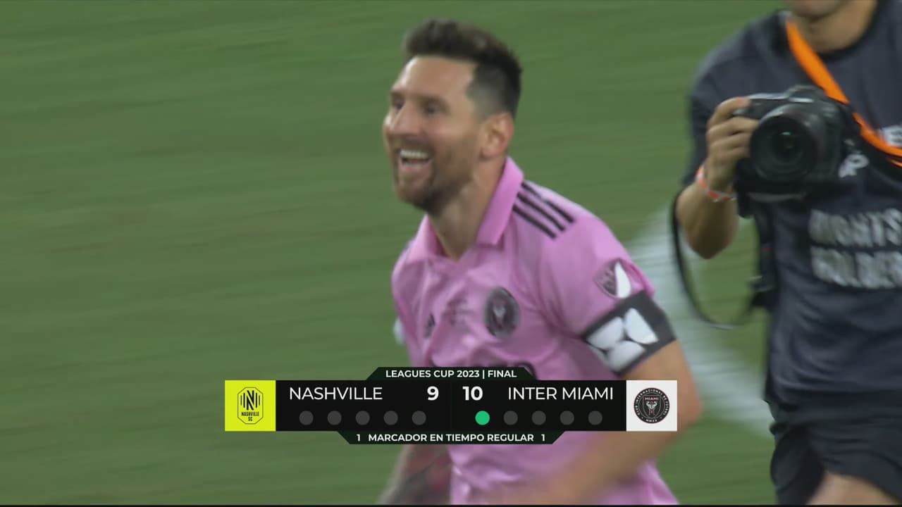 ¡Revívelos! Messi e Inter Miami vencen a Nashville SC en dramáticos penales