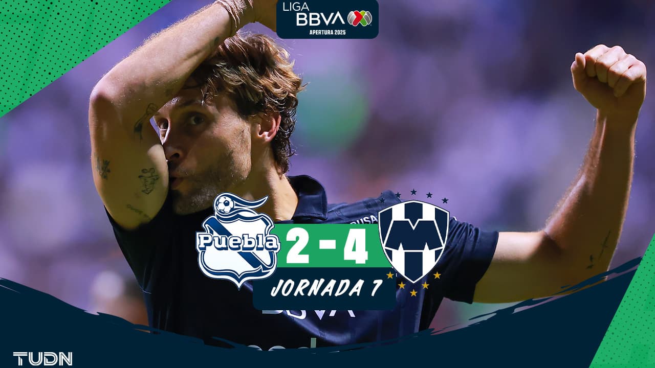 Resumen | Sergio Canales se luce con Hat-Trick y Rayados hace pedazos al Puebla