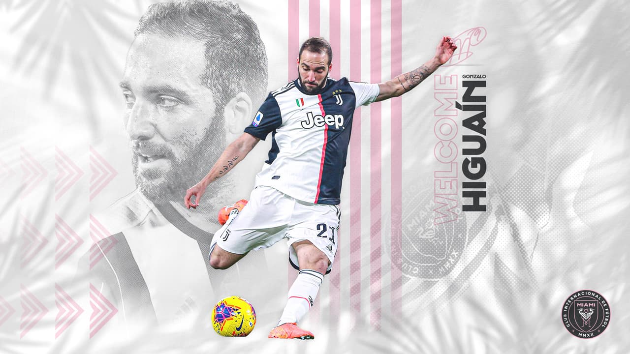 Es oficial: Gonzalo Higuaín es nuevo jugador de Inter Miami CF