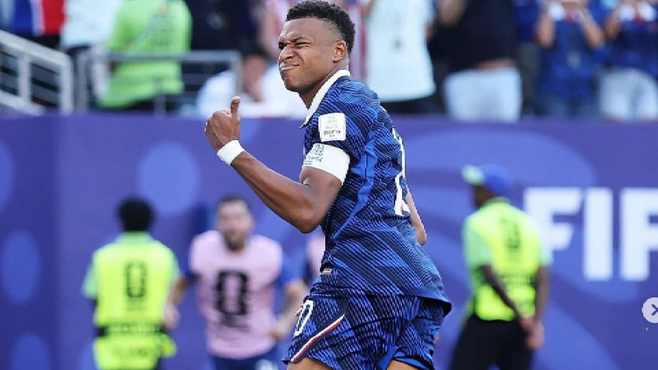 Kylian Mbappé y la cifra histórica en mundiales que alcanzó con Francia