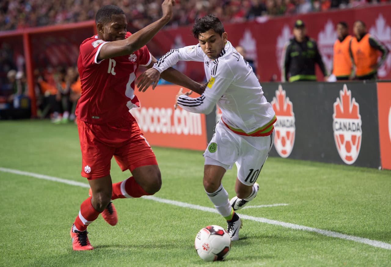 Jesús Manuel Corona. Posición: Delantero. Edad:23 años. Club: FC Porto (Primeira Liga). Veces seleccionado: 20. Descripción: El “Tecatito” es un delantero que le gusta jugar por las bandas para explotar su velocidad o bien por el centro buscando generar la gran jugada ya sea con su disparo de lejos o con una finta en espacio reducido.