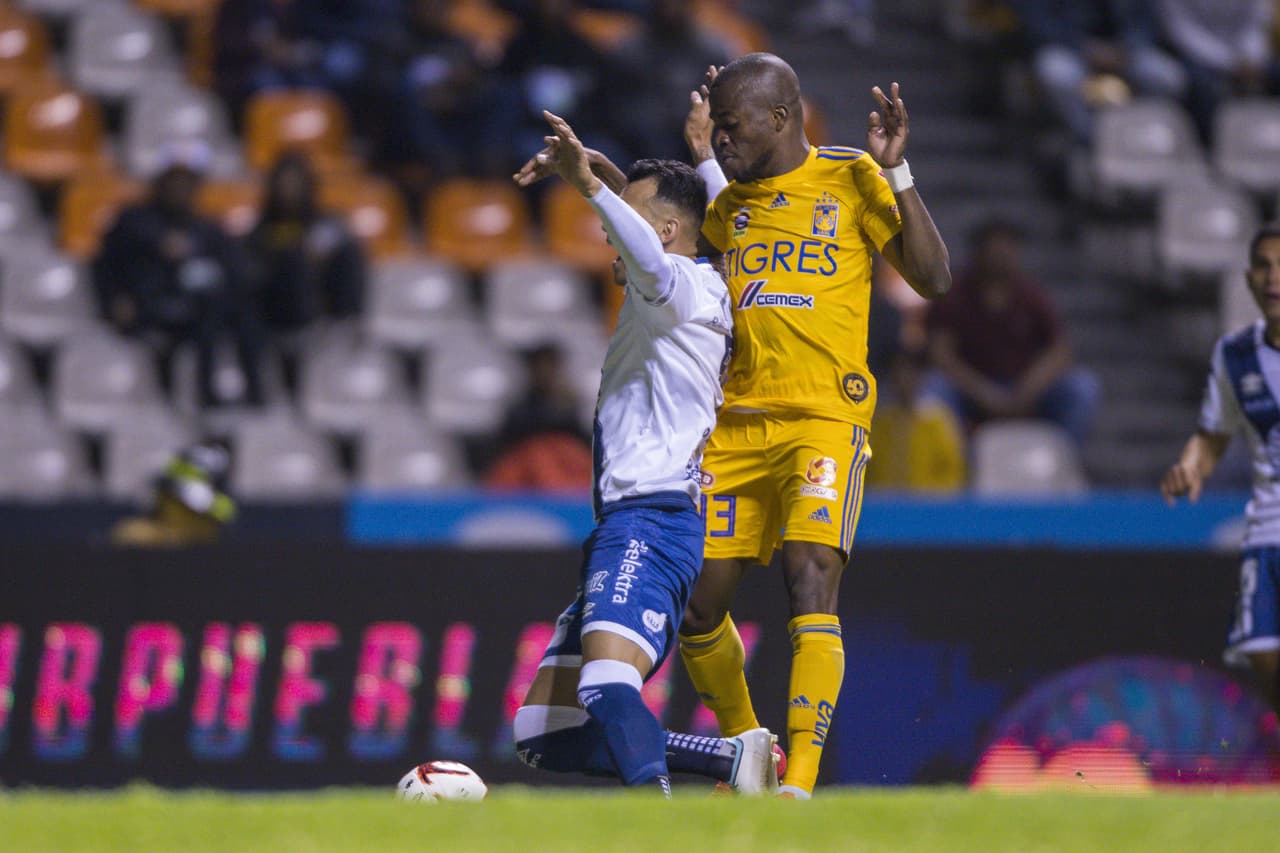 Tigres no logra romper el 0-0 en Puebla y se conforman en llevarse un punto a casa.
