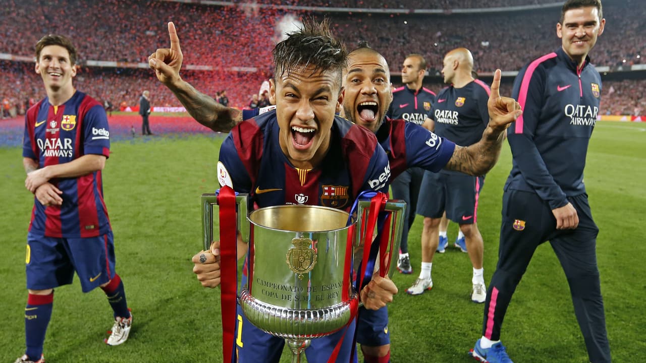 Y la Copa del Rey en 3 ediciones, adeásm áde una Supercopa de España y una Supercopa de la UEFA.