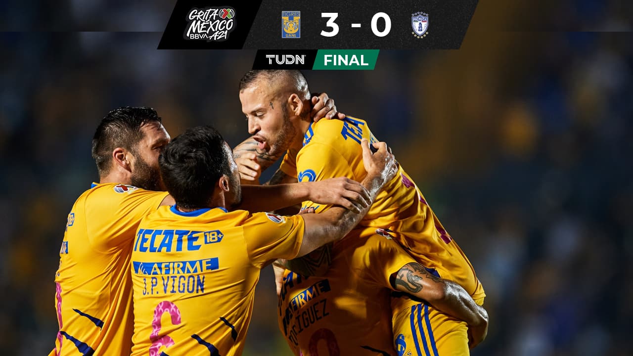 ¡Aguas América! Tigres gana, gusta y golea ante Pachuca