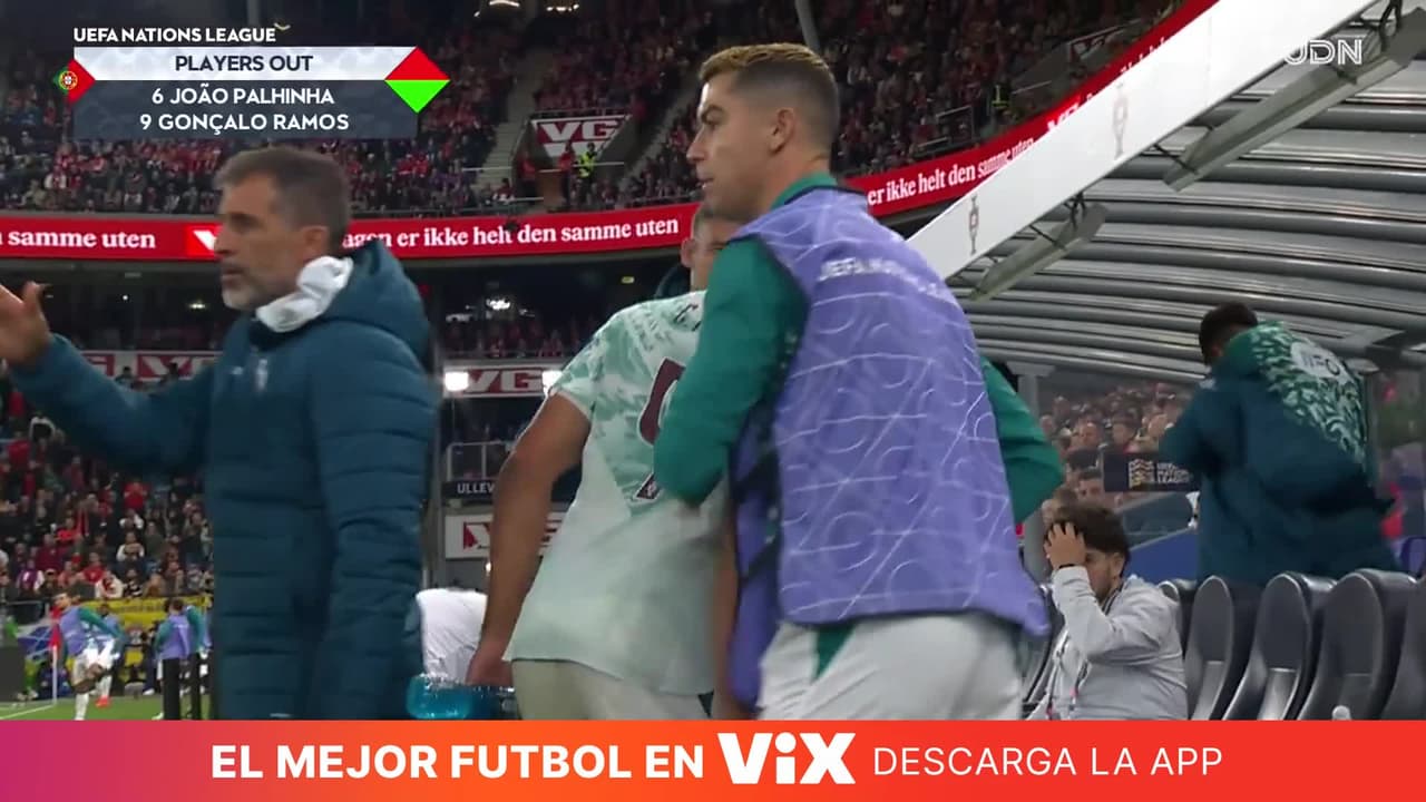 ¡CR7 se queda en la banca! Los últimos cambios de Portugal son Trincao y Neves