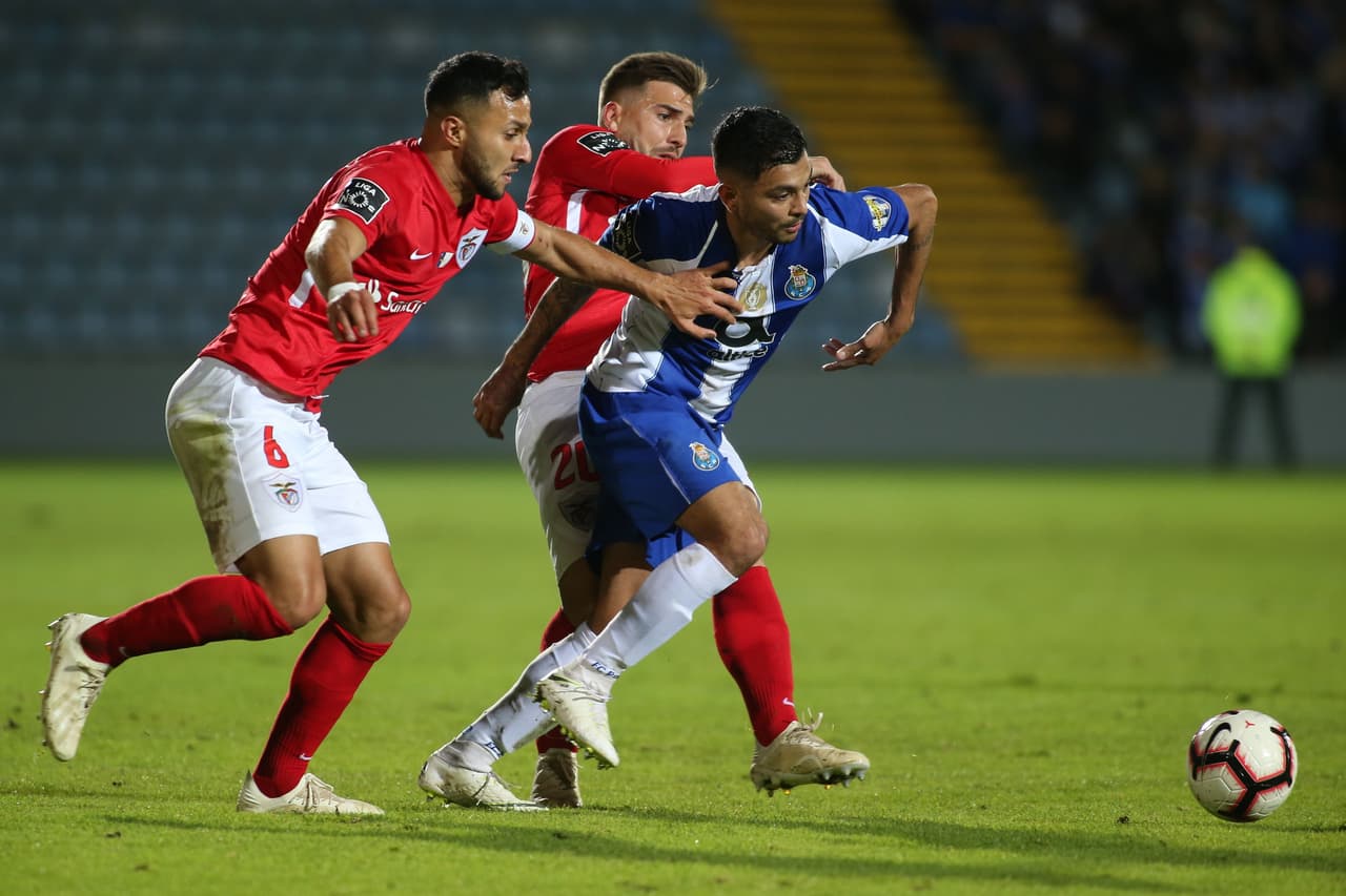 No fue fácil para el Porto generar llegadas de gol, especialmente al verse en desventaja desde el minuto 38 con gol de Zé Manuel.
