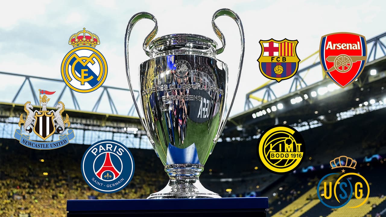 ¿Cuántos y cuáles son los clubes debutantes de la Champions League?