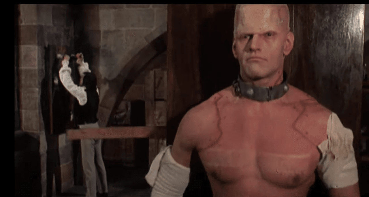 Previo a Star Wars, Prowse personificó el mounstro Frankenstein en diversas películas.