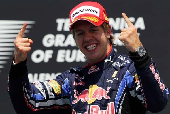 Vettel ahora está en tercer lugar general detrás de Hamilton y Jenson Button.