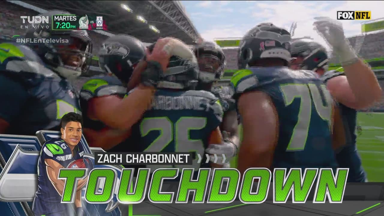 ¡Entró como Pedro en su casa! TD de los Seahawks