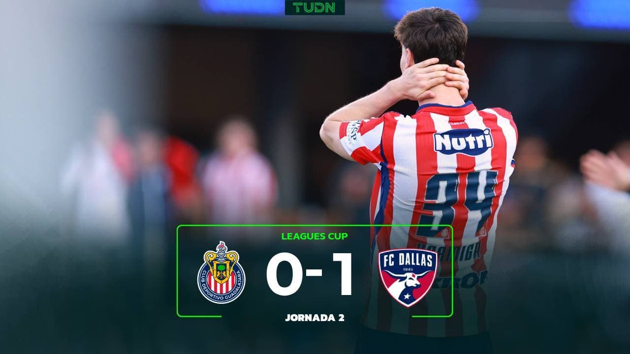 Resumen | Chivas pierde vs. Dallas y está con un pie fuera de la Leagues Cup