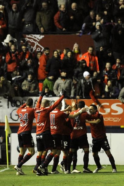 Los 'merengues' no podían creer lo que pasaba cuando Osasuna se puso en ventaja.