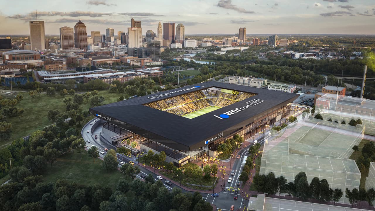El nuevo estadio de Columbus Crew SC se llamará Lower.com Field