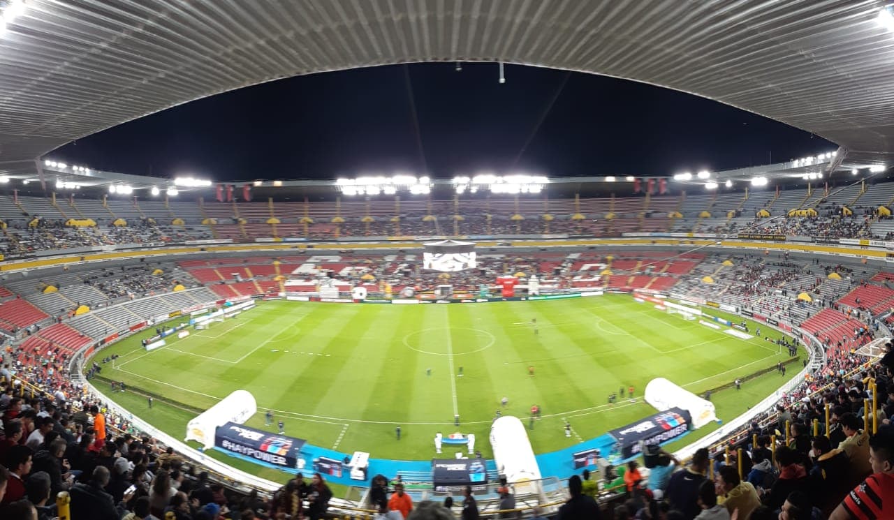 El Estadio Jalisco, listo para el duelo de la jornada 2 del Clausura 2019.