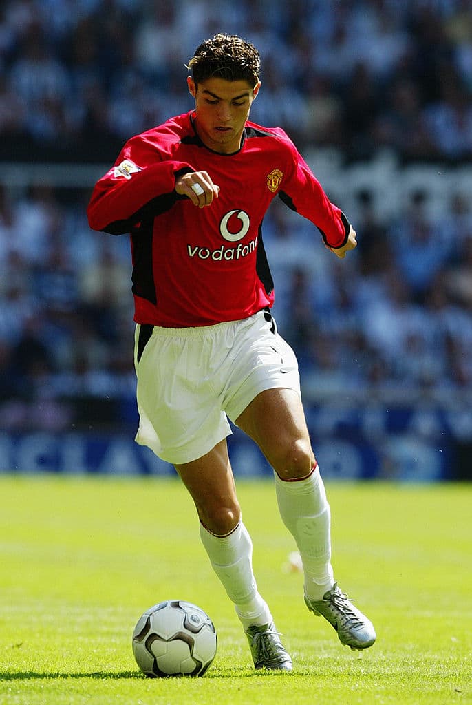 Cristiano Ronaldo es el ejemplo más claro que tenemos de transformación corporal.