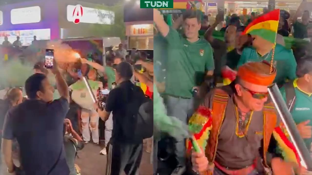Monterrey recibe invasión boliviana y hay recibimiento descomunal a su afición
