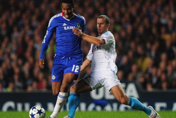 Chelsea fungió como local ante el Marsella francés.