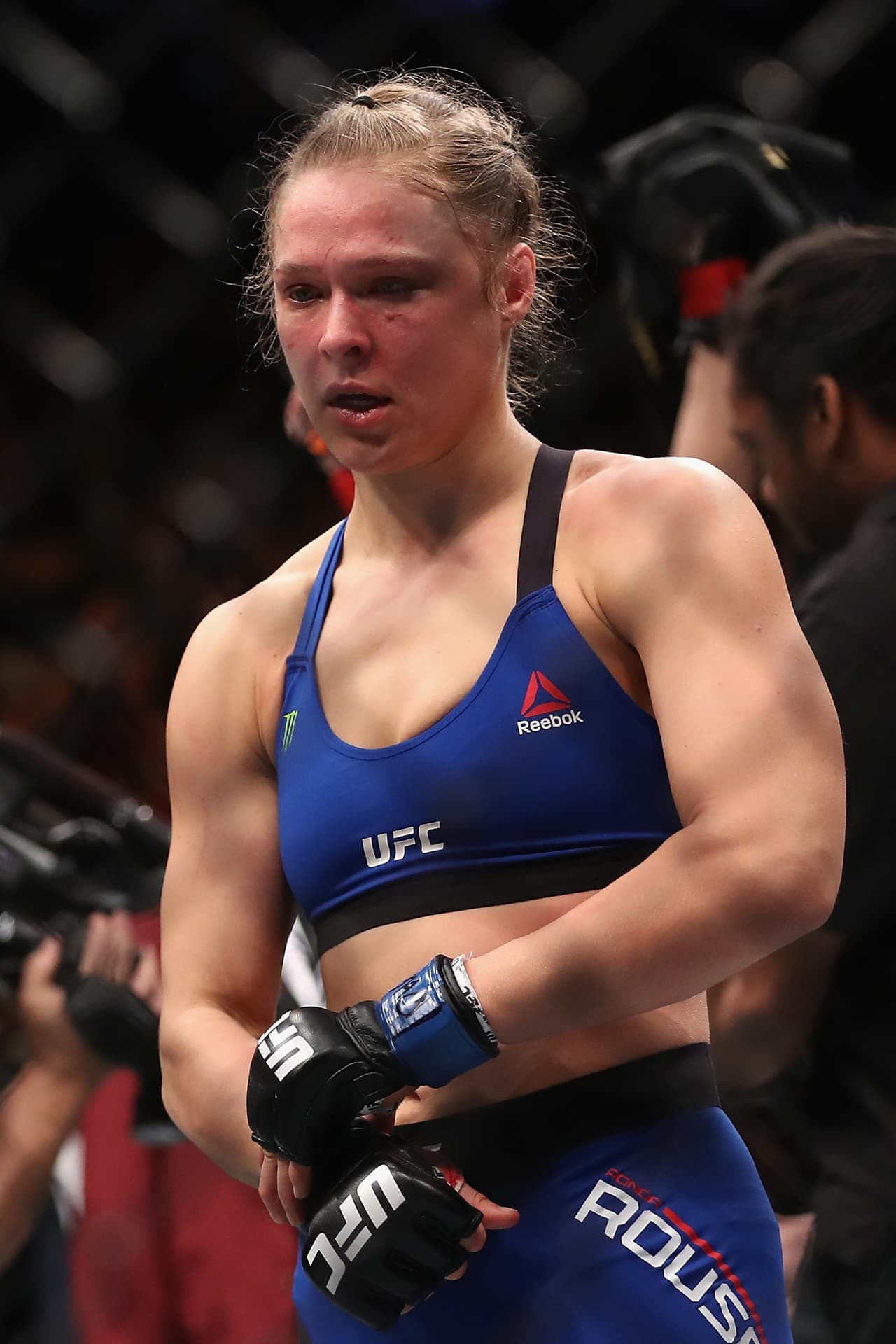 Uno de los enfoques promocionales usados para el combate en Wrestlemania, uno de los principales eventos del entretenimiento deportivo, es su retorno tras su caída. Peleará en equipo con Kurt Angle.