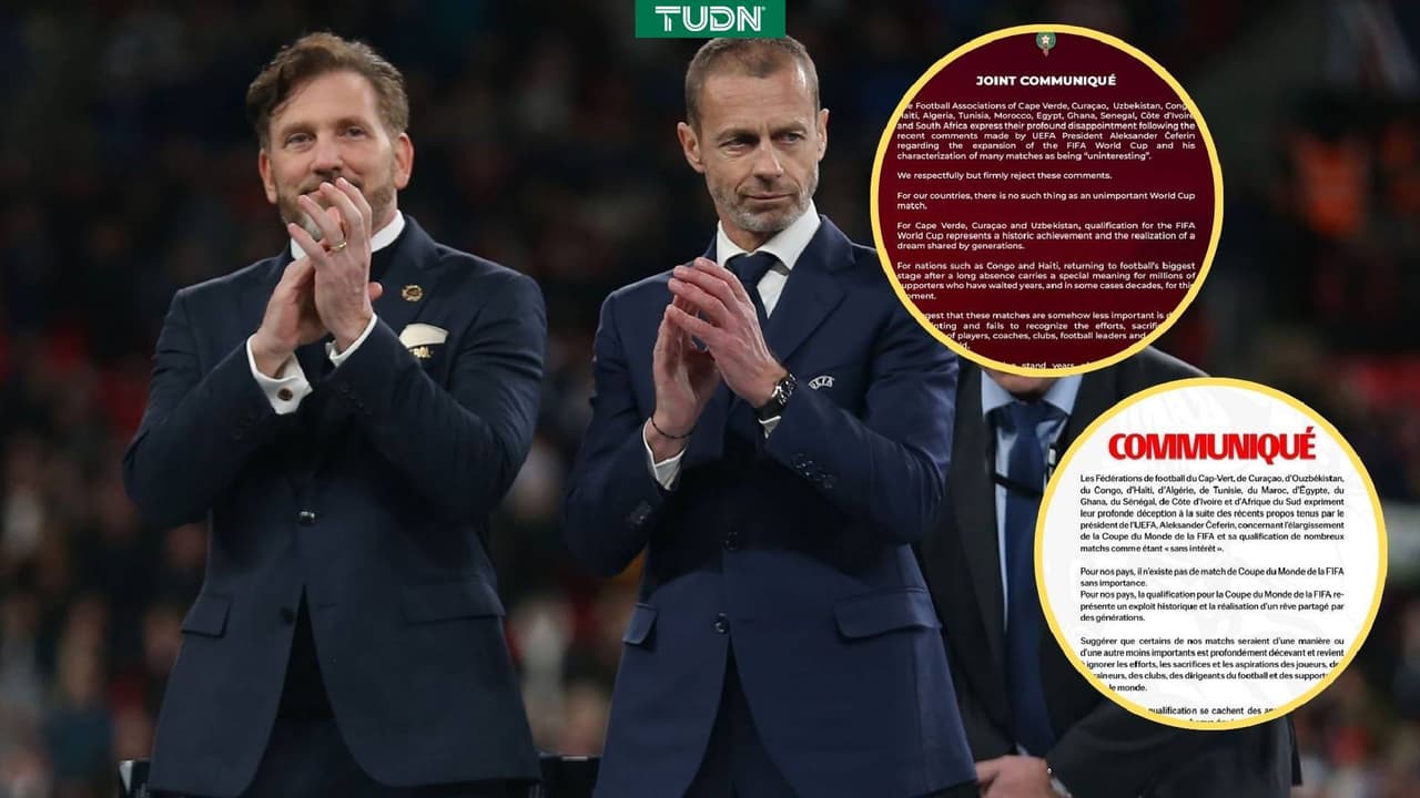 Selecciones del Mundial 2026 se unen contra Aleksander Ceferin