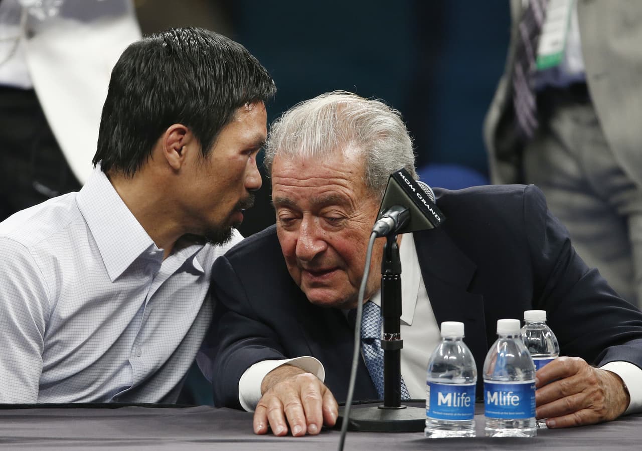 Bob Arum confirmó retiro de Manny Pacquiao en abril