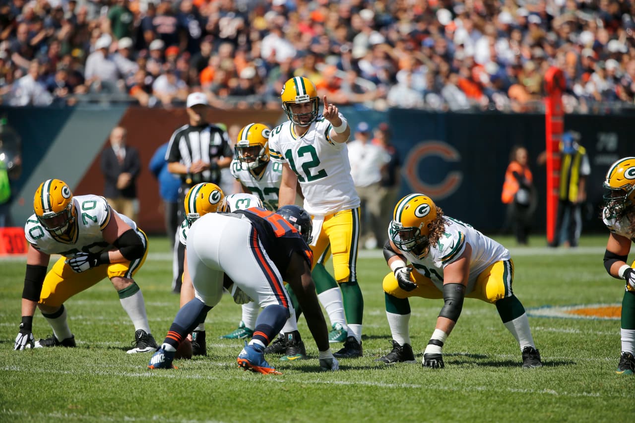 No te pierdas las mejores imágenes del duelo de la Semana 1, en el que los Green Bay Packers derrotaron a domicilio a los Chicago Bears 31-23.