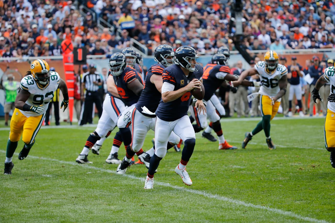 No te pierdas las mejores imágenes del duelo de la Semana 1, en el que los Green Bay Packers derrotaron a domicilio a los Chicago Bears 31-23.
