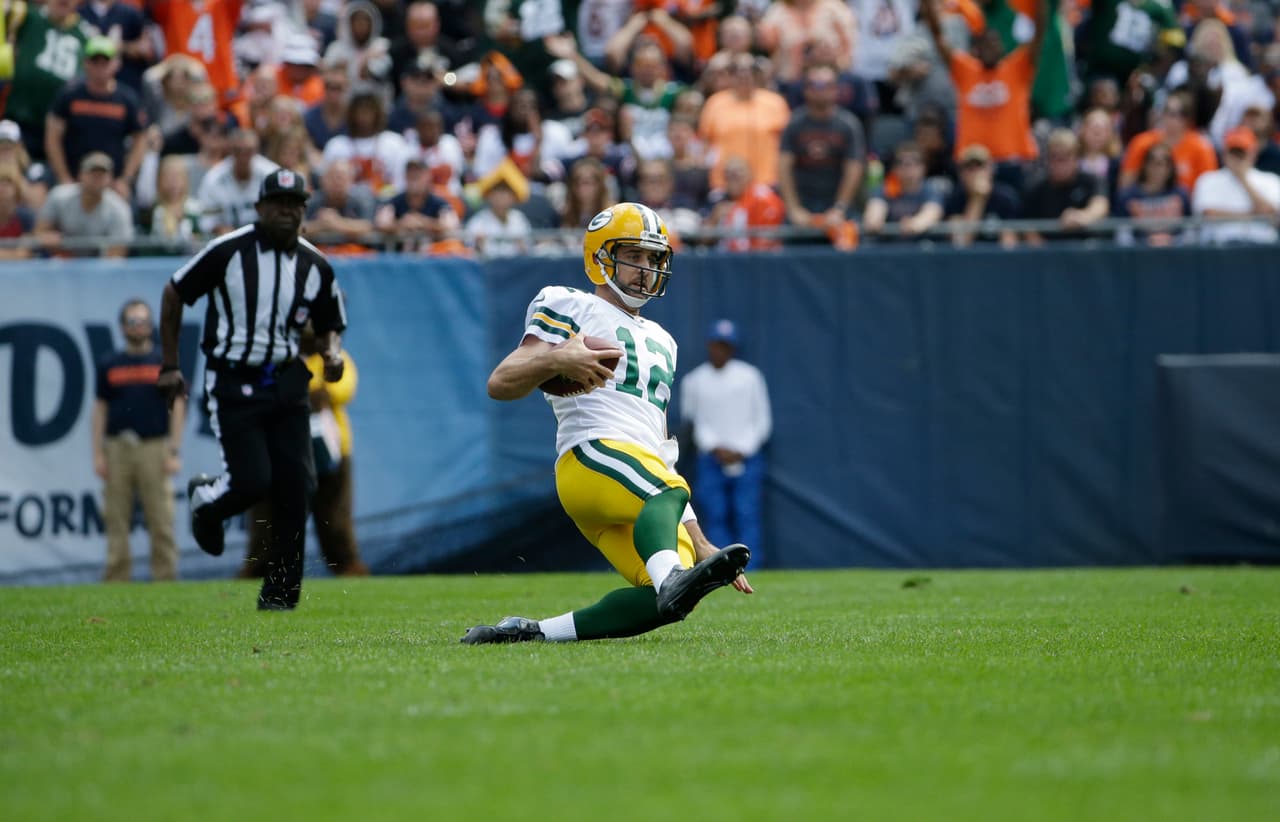No te pierdas las mejores imágenes del duelo de la Semana 1, en el que los Green Bay Packers derrotaron a domicilio a los Chicago Bears 31-23.