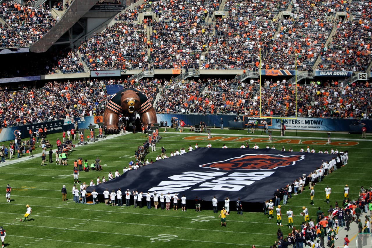 No te pierdas las mejores imágenes del duelo de la Semana 1, en el que los Green Bay Packers derrotaron a domicilio a los Chicago Bears 31-23.