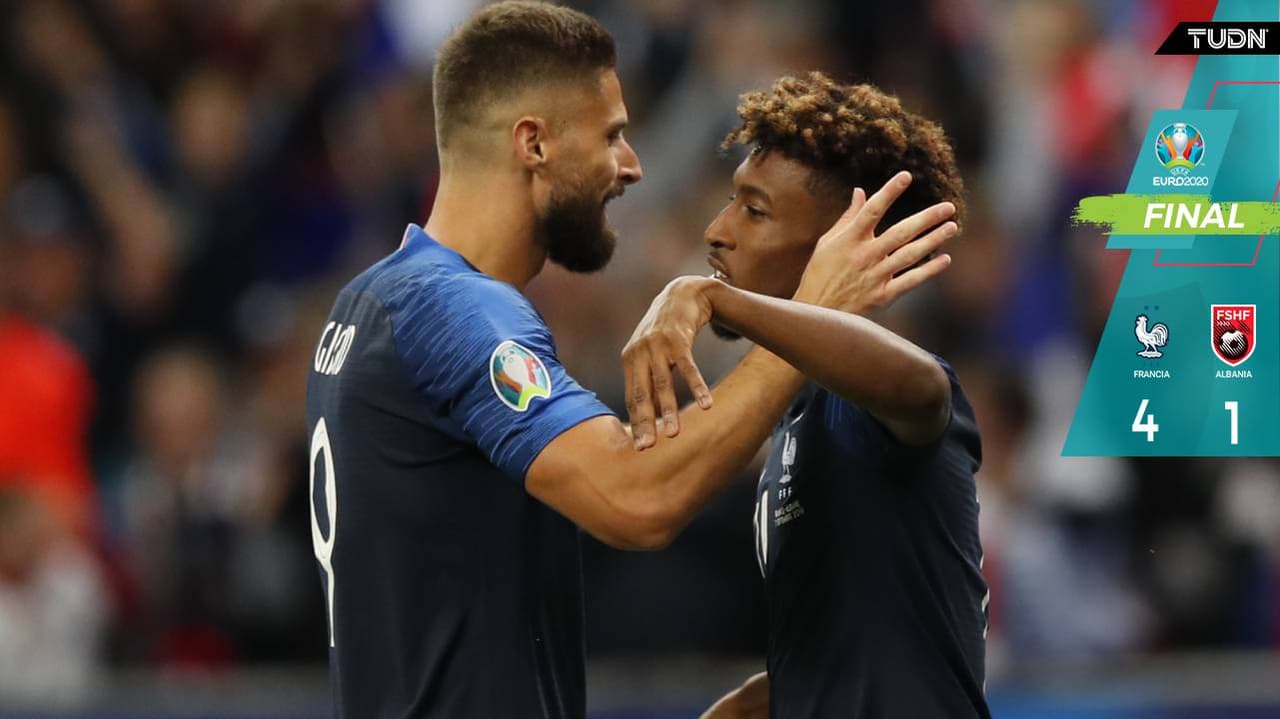 ¡Larga vida al Rey! Francia, sin problemas para golear a Albania