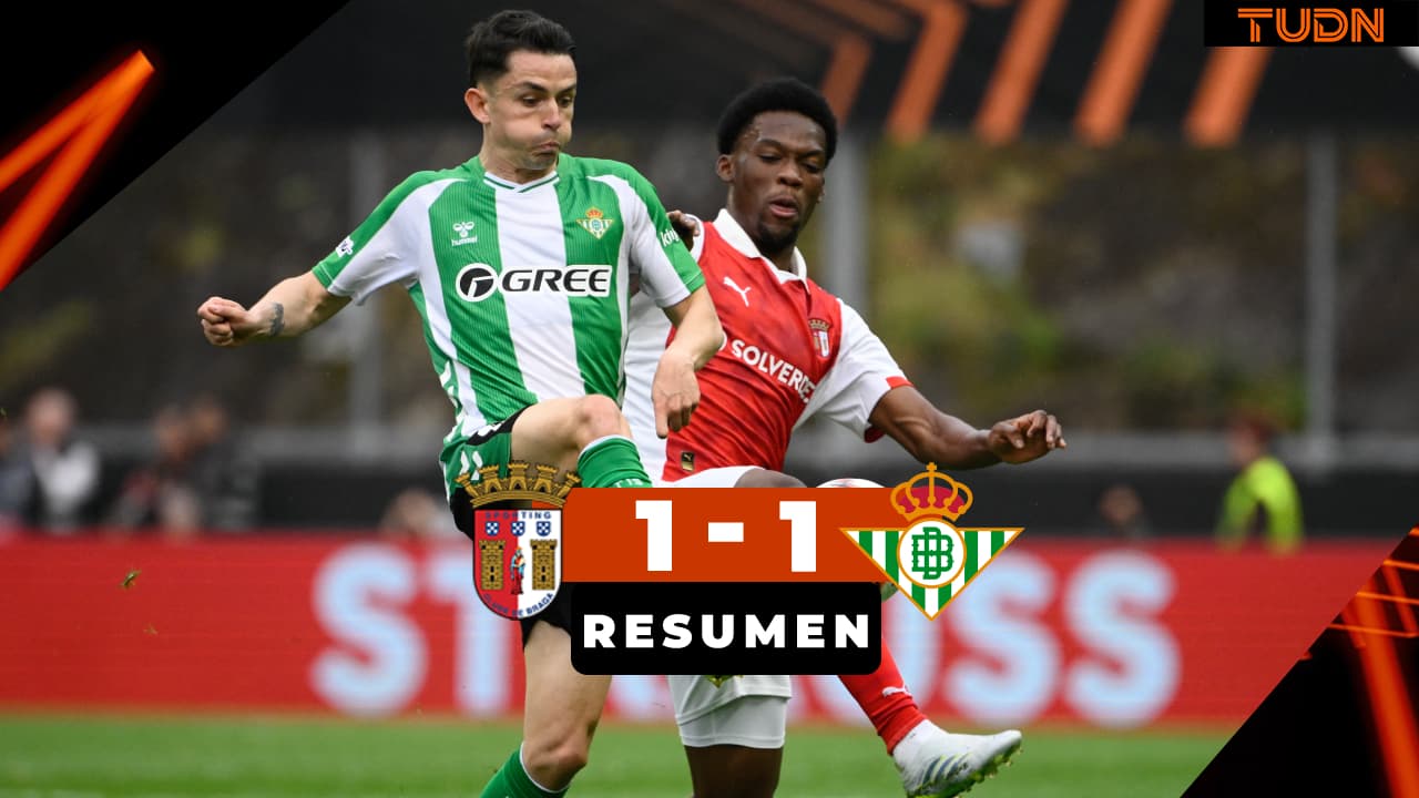 Álvaro Fidalgo regresa a la titularidad con Betis en empate vs. Braga en Europa League