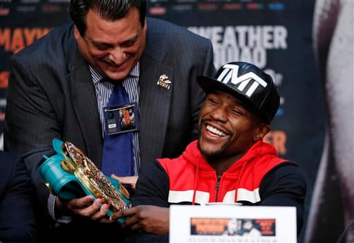El CMB planea homenaje a Floyd Mayweather Jr.