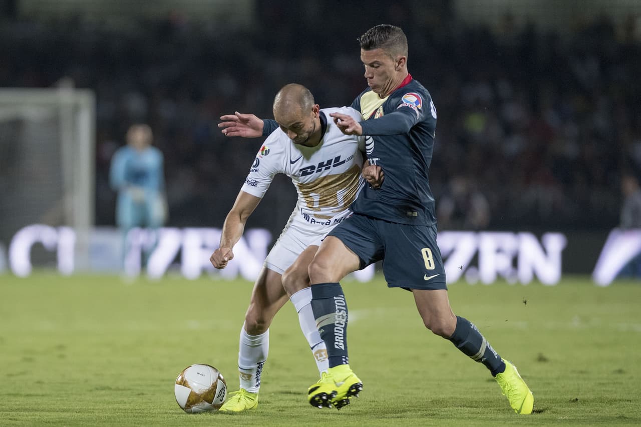 <b>Carlos González: 9.</b> El delantero de Pumas se vio participativo y tuvo presencia en el área. Sirvió de anzuelo en algunas jugadas por aire y casi marca un golazo en la segunda mitad.