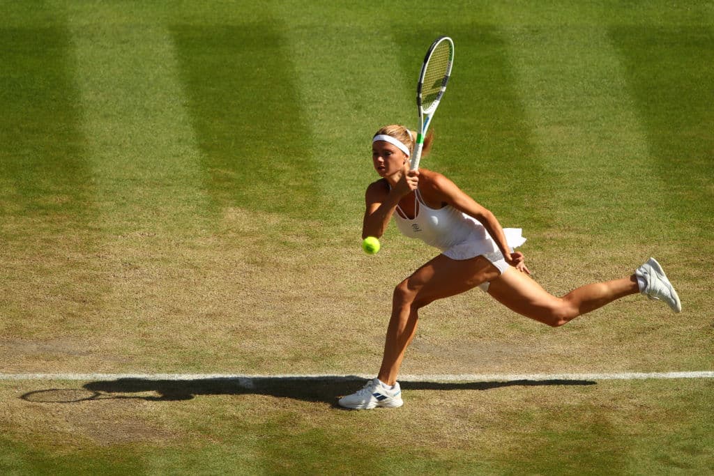 El único título de Girogi en WTA fue en hierba, en el torneo de Hertogenbosch en 2015.