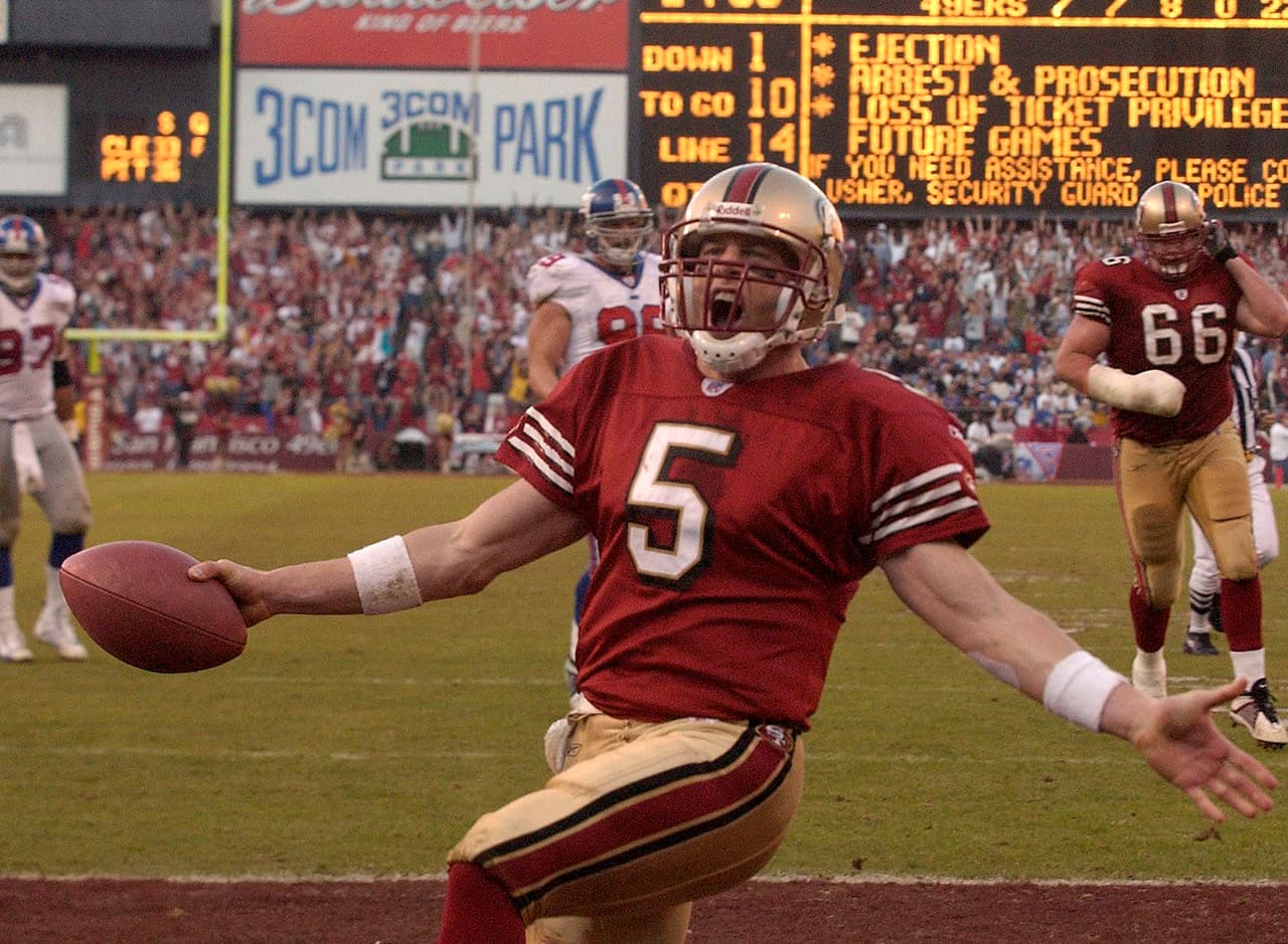 New York Giants vs. San Francisco 49ers: 5 de enero del 2003.- Los 49ers remonaron 24 puntos de desventaja para llevarse el triunfo en la Ronda de Comodines por 39-38.