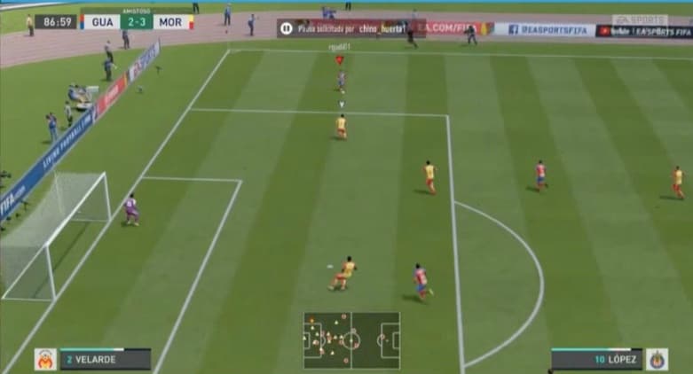 César Huerta le da una cucharada de su propia medicina a Raul Gudiño y con una voltereta se lleva los tres puntos en el cierre de la jornada 12 de la eLiga MX.