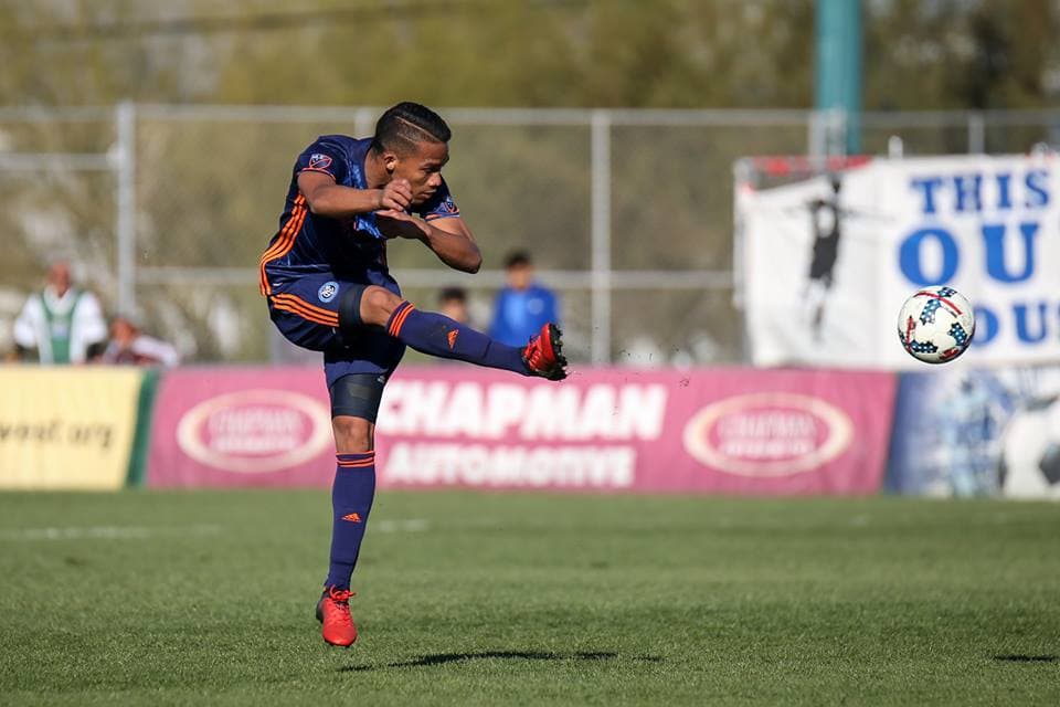 El venezolano Yangel Herrera (19) a préstamo del Manchester City, es el más joven en la plantilla de NYCFC que podría sumar a James Sands (16)