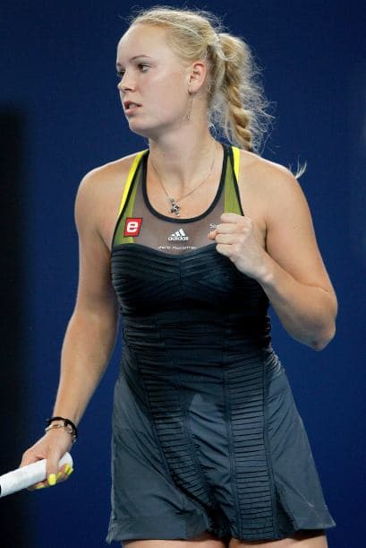 Con el triunfo sobre Ivanovic, Caroline Wozniacki alcanzó su victoria número 57 de la temporada.