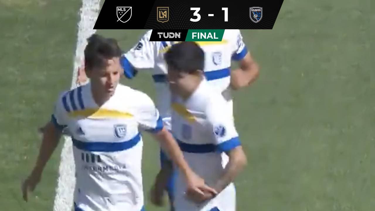 LAFC 3-1 San José Earthquakes en MLS