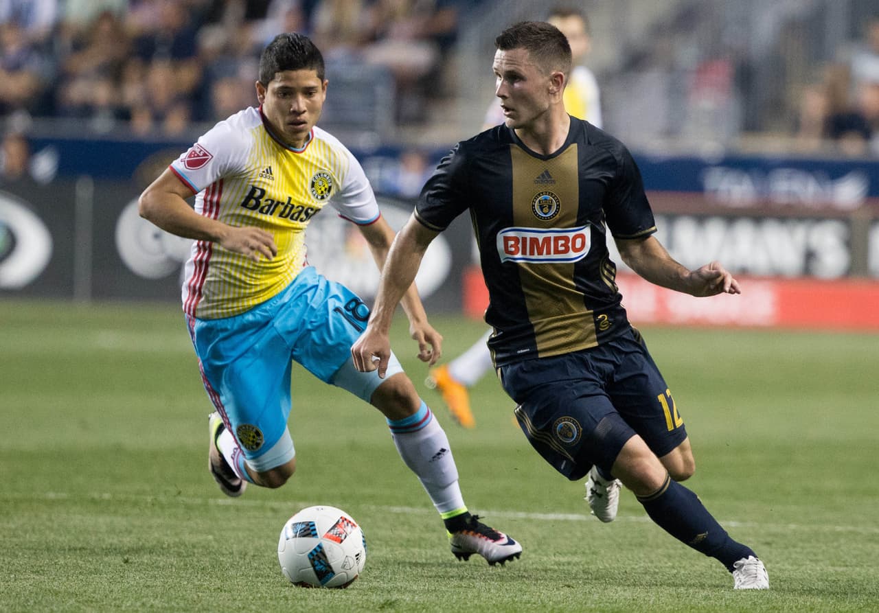 Cristian Martínez con Columbus Crew SC