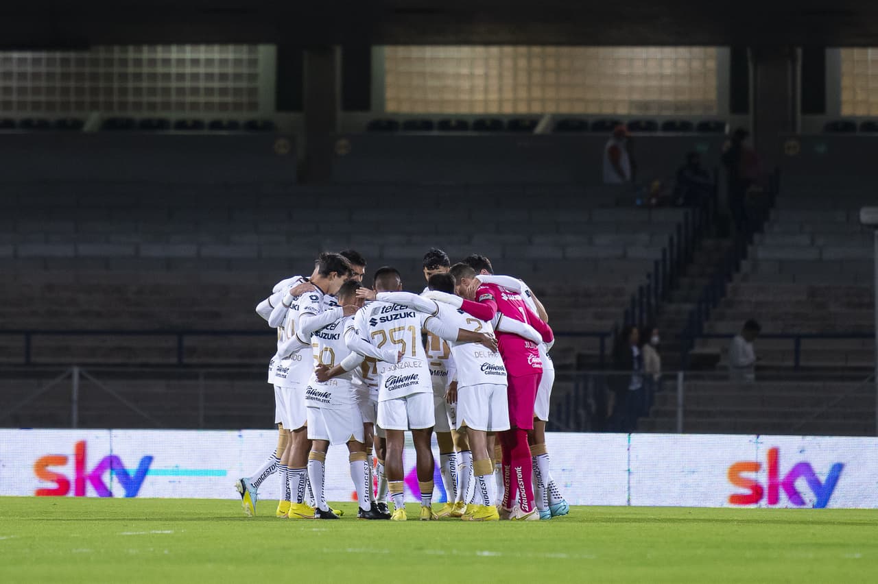 Los Pumas abrieron la tercera jornada de la Copa SKY 2022 ante Necaxa.