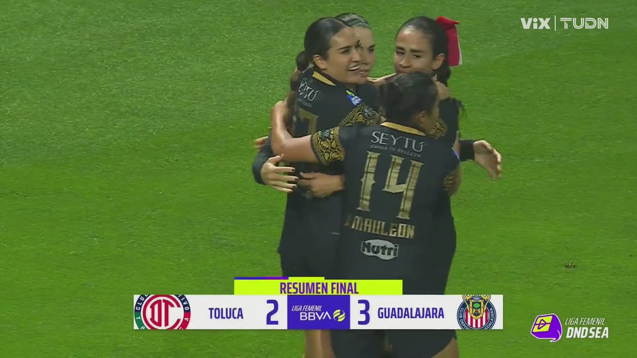 Resumen | Chivas le da su ‘calaverita’ al Toluca en Liga Femenil
