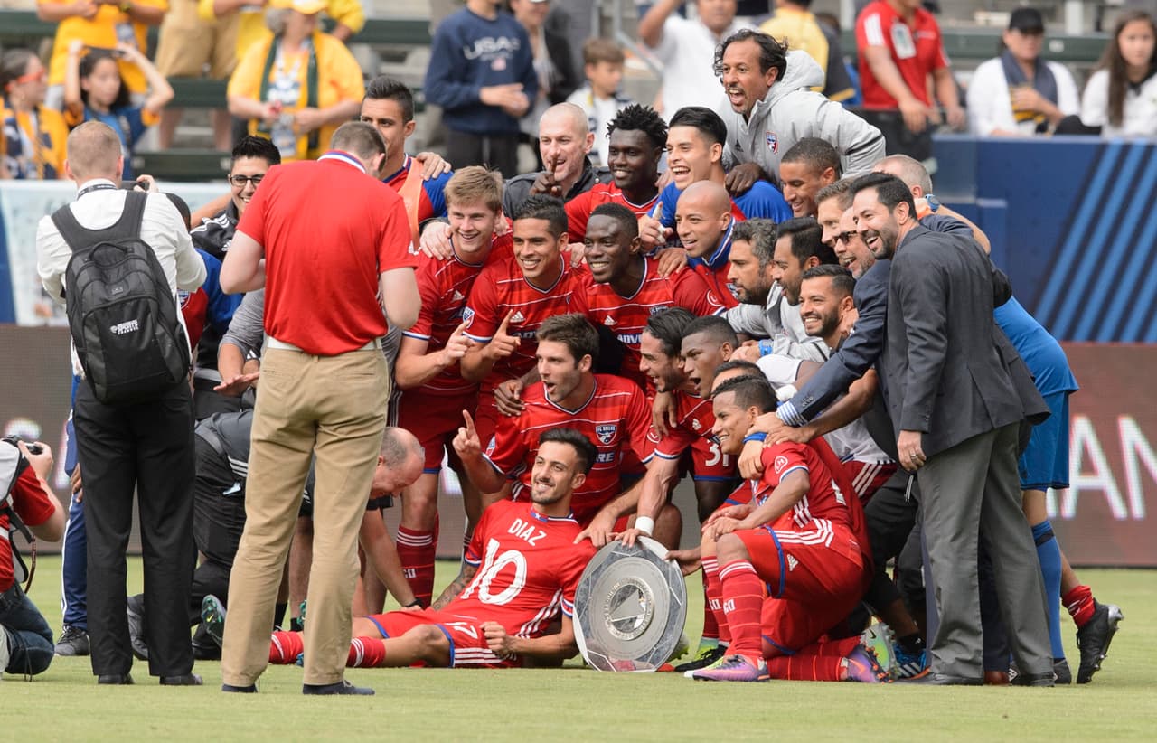 Aun sin Díaz, el club texano se haría al trofeo del Supporters’ Shield tras un empate a ceros con el LA Galaxy.