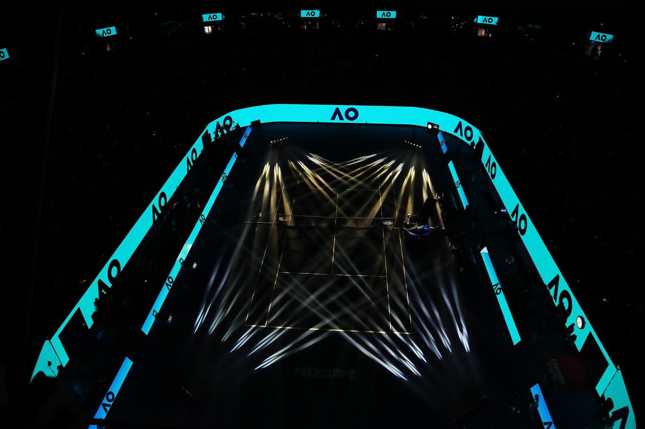 Vista general del Rod Laver Arena.