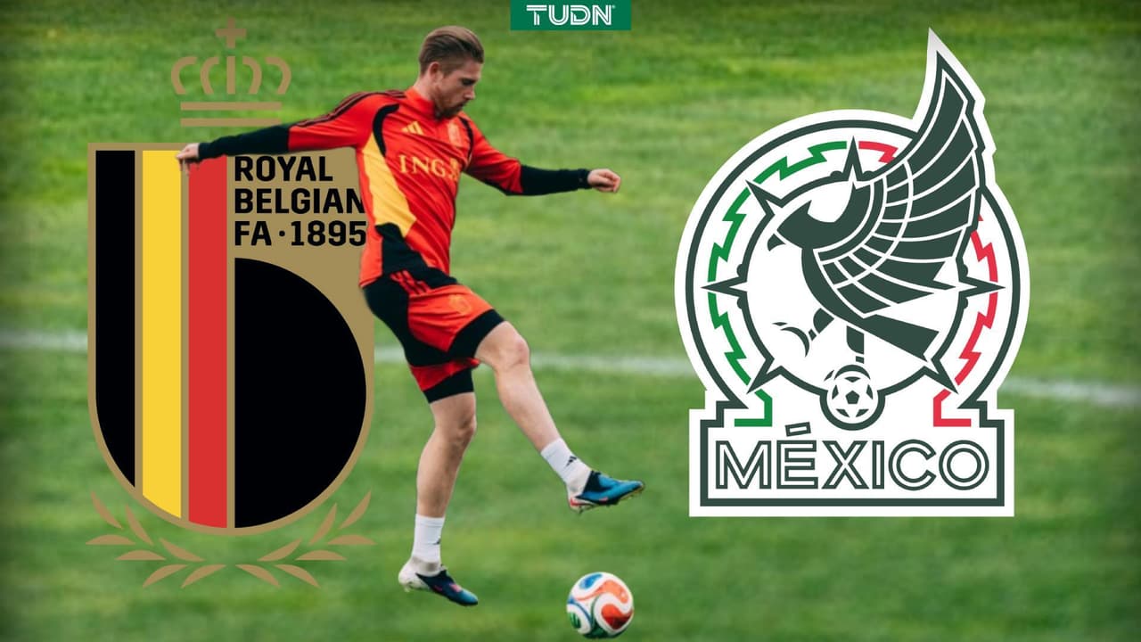 Bélgica, último rival élite de México antes del Mundial 2026